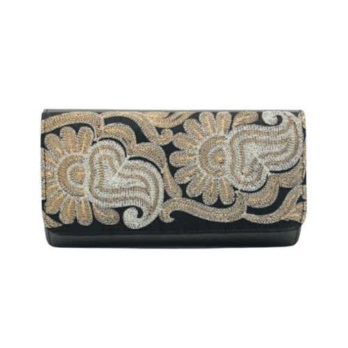 Faux Leather/Knitted Fabric