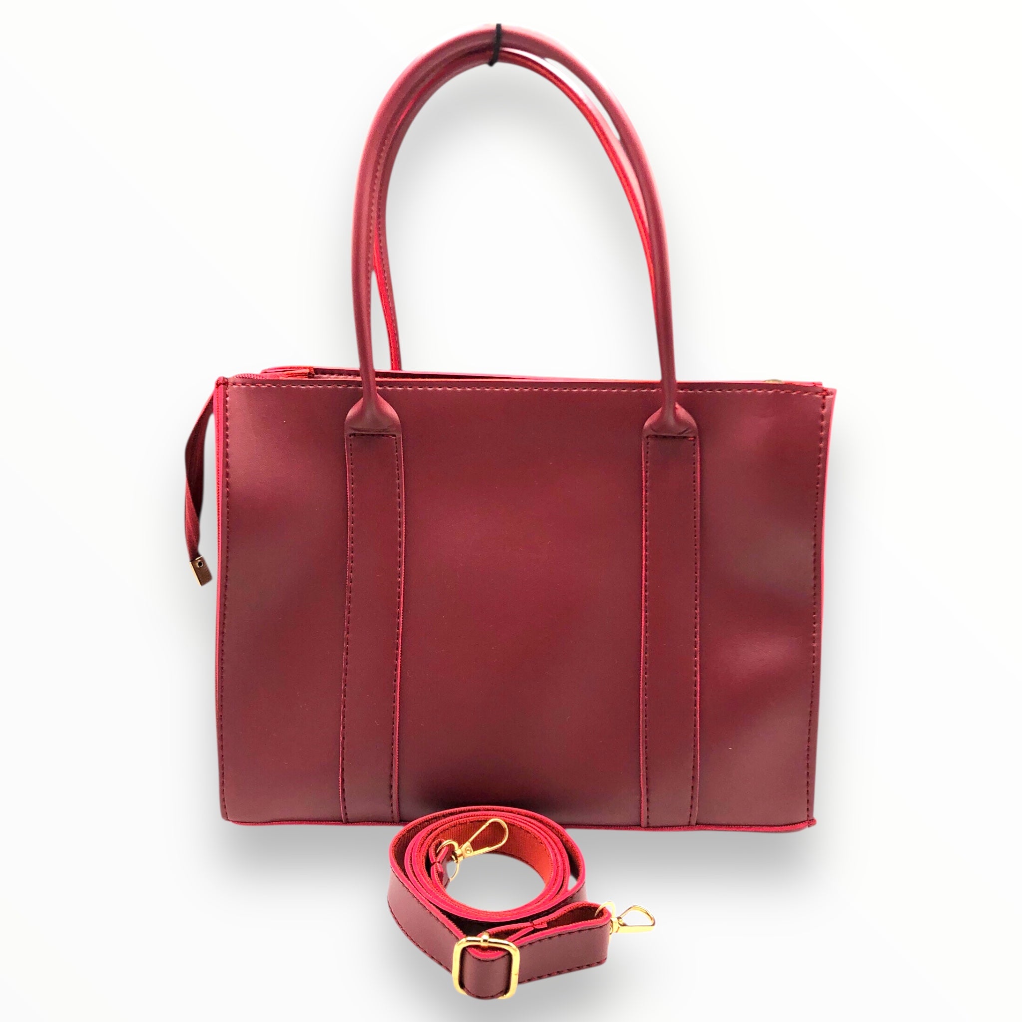 Drip Maroon Soft Shoulder Bag