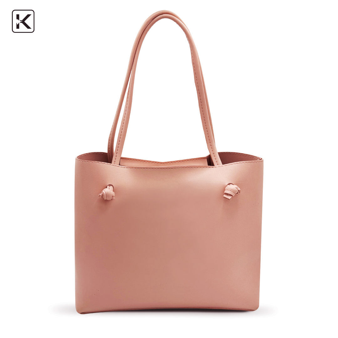 Knot Pink Easy Tote Bag