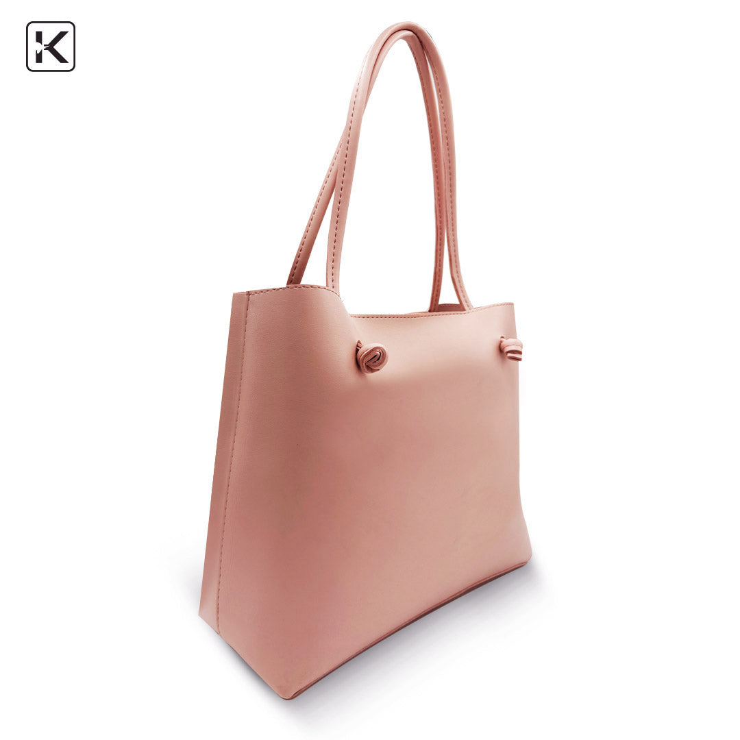 Knot Pink Easy Tote Bag