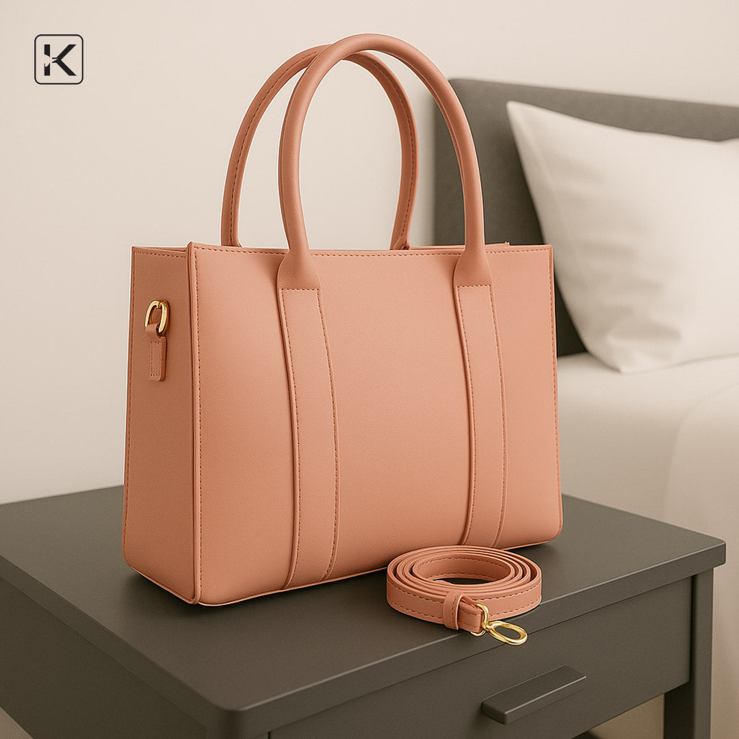 Drip Pink Soft Shoulder Bag
