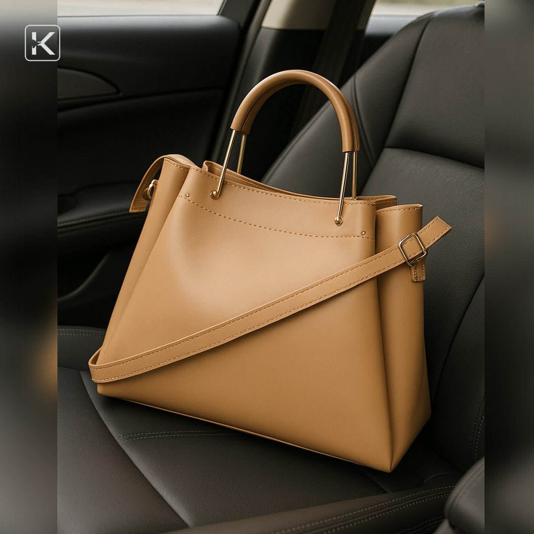Cuyana Beige Hand Bag