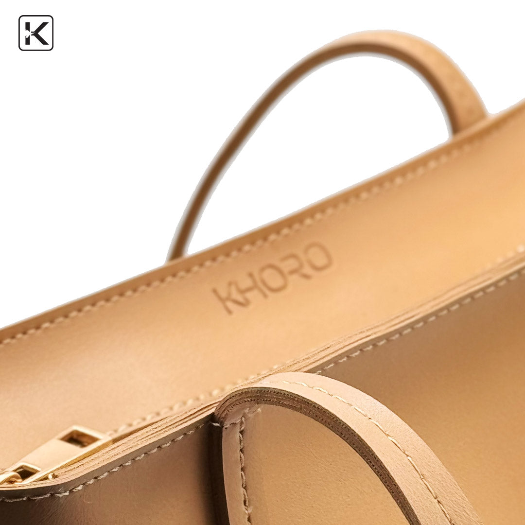 Eliza Beige Tote Bag