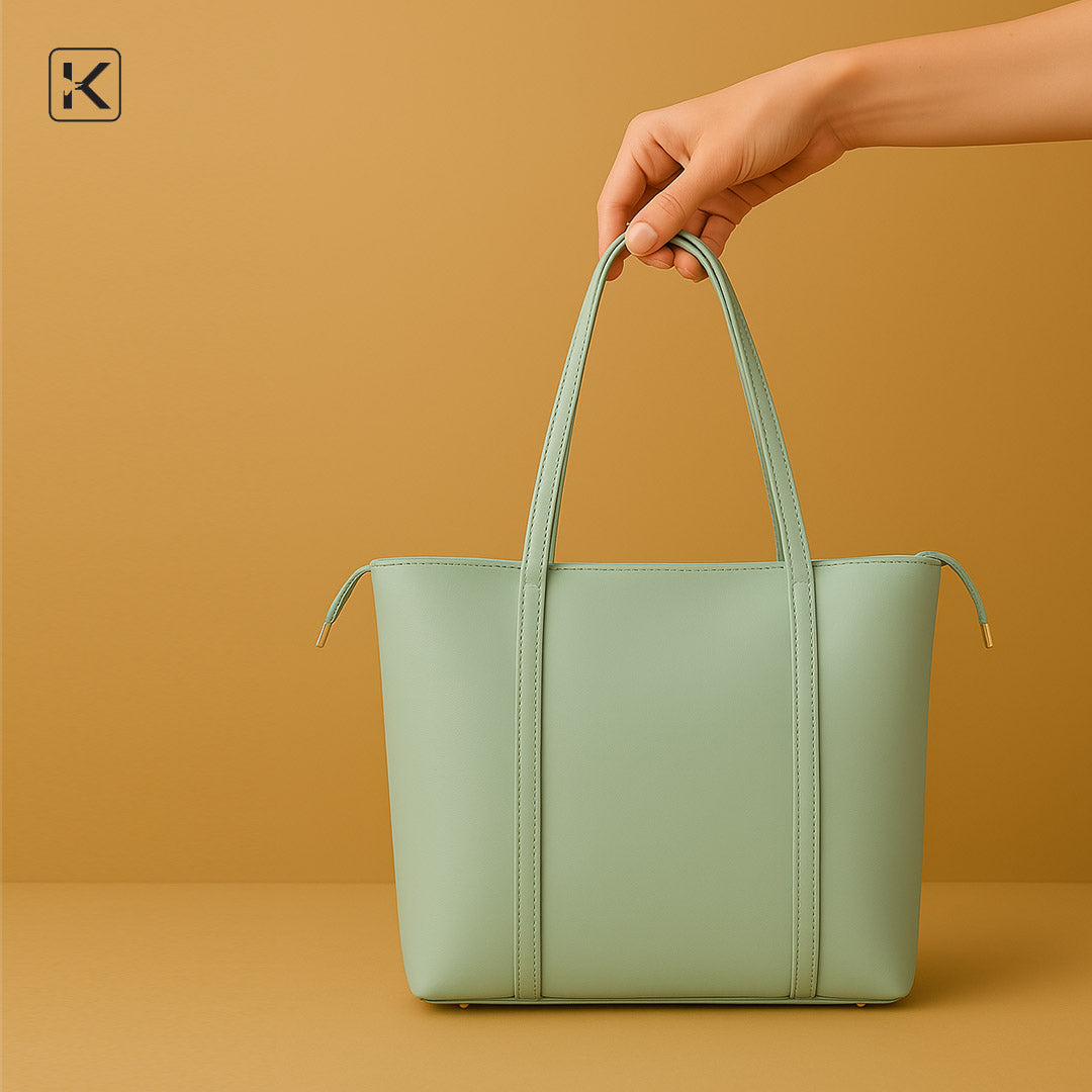 Eliza Mint Tote Bag