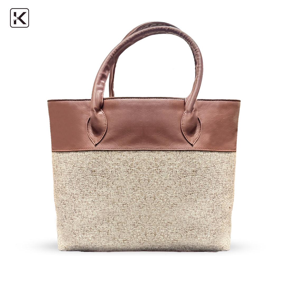 Modern Mingle Top Zipper Tote Bag