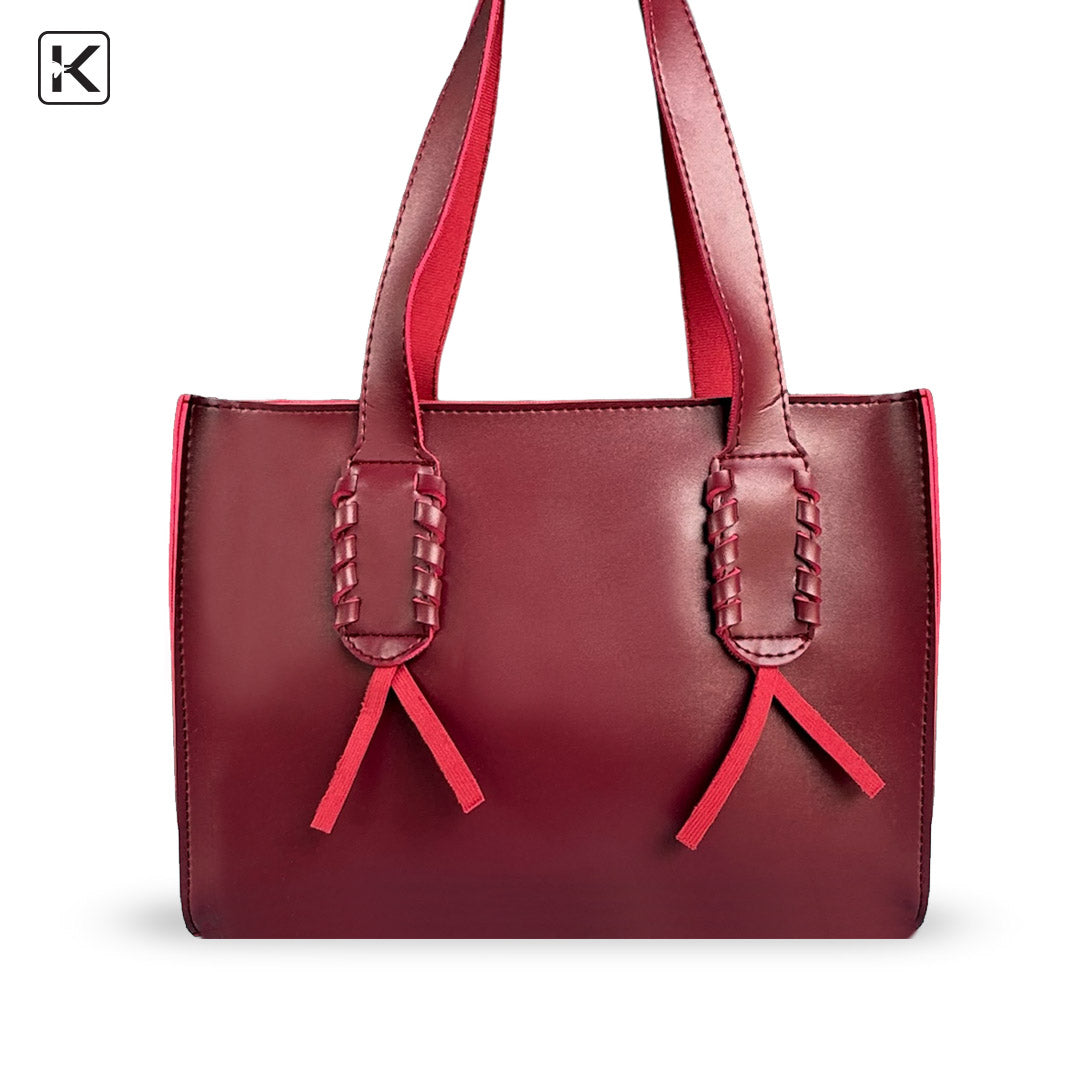 Kelly Maroon Handbag